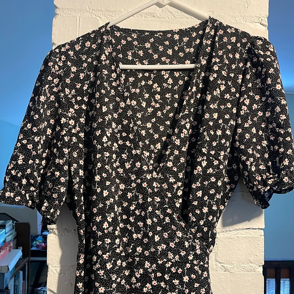 Wrap around dress